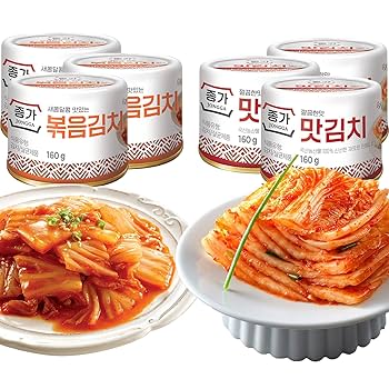 Amazon.co.jp: [O'Food] 【宗家キムチ キムチの缶詰 炒めキムチ